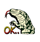I'm Water monitor（個別スタンプ：7）