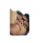 Not my face（個別スタンプ：3）