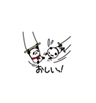 パンダ雑技団（個別スタンプ：34）