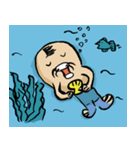 らっこさん。（個別スタンプ：5）