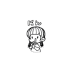 おさげちゃん。（個別スタンプ：8）
