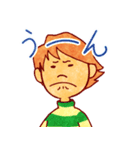イケてるボーダー女子（個別スタンプ：3）