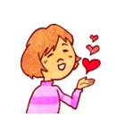 イケてるボーダー女子（個別スタンプ：10）