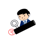 伝わる印鑑 サラリーマン編（個別スタンプ：2）