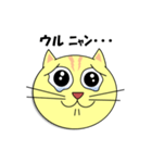 猫の顔スタンプ（個別スタンプ：19）
