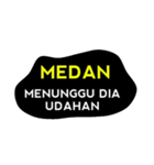 Kepanjangan kota di indonesia（個別スタンプ：11）