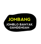 Kepanjangan kota di indonesia（個別スタンプ：12）