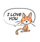 animals say: i love you（個別スタンプ：4）