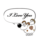 animals say: i love you（個別スタンプ：9）