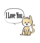 animals say: i love you（個別スタンプ：18）