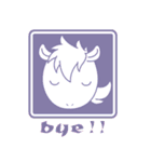 うまのり亭の馬キャラスタンプ1（個別スタンプ：8）