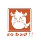 うまのり亭の馬キャラスタンプ1（個別スタンプ：12）