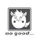 うまのり亭の馬キャラスタンプ1（個別スタンプ：15）
