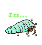 Tomo_nyo's hermit crab sticker（個別スタンプ：8）
