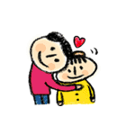 I just hope we're all happy（個別スタンプ：3）