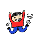I just hope we're all happy（個別スタンプ：5）