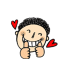 I just hope we're all happy（個別スタンプ：9）