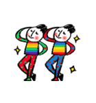 I just hope we're all happy（個別スタンプ：11）