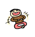 I just hope we're all happy（個別スタンプ：21）
