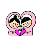 I just hope we're all happy（個別スタンプ：23）