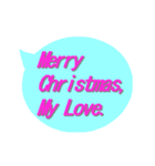 Merry Christmasticker（個別スタンプ：3）