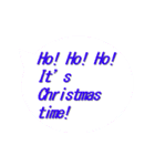 Merry Christmasticker（個別スタンプ：4）