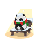 Panda Bear in BLACK ＆ WHITE(X'mas)（個別スタンプ：2）