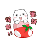 Panda Bear in BLACK ＆ WHITE(X'mas)（個別スタンプ：3）