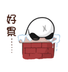 Panda Bear in BLACK ＆ WHITE(X'mas)（個別スタンプ：18）