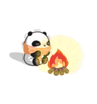 Panda Bear in BLACK ＆ WHITE(X'mas)（個別スタンプ：20）