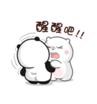 Panda Bear in BLACK ＆ WHITE(X'mas)（個別スタンプ：27）