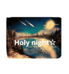 Xmas spray art（個別スタンプ：6）