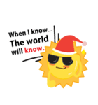 Mr. Sun on his holiday (English Version)（個別スタンプ：22）