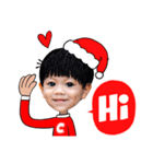 Merry Christmas with 2 Little brothers.（個別スタンプ：2）