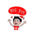 Merry Christmas with 2 Little brothers.（個別スタンプ：15）