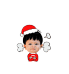 Merry Christmas with 2 Little brothers.（個別スタンプ：27）