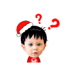 Merry Christmas with 2 Little brothers.（個別スタンプ：31）
