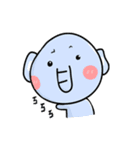 giraffe and naughty elephant（個別スタンプ：5）