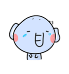 giraffe and naughty elephant（個別スタンプ：17）