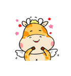 giraffe and naughty elephant（個別スタンプ：29）