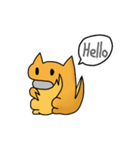 Lizard Dinosaur and his partner Q-seik（個別スタンプ：3）