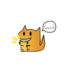 Lizard Dinosaur and his partner Q-seik（個別スタンプ：5）