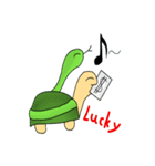 Lizard Dinosaur and his partner Q-seik（個別スタンプ：20）