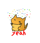 Lizard Dinosaur and his partner Q-seik（個別スタンプ：21）