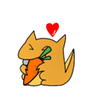 Lizard Dinosaur and his partner Q-seik（個別スタンプ：31）
