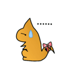 Lizard Dinosaur and his partner Q-seik（個別スタンプ：38）