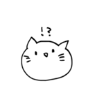 ゆるっと無表情にゃん（個別スタンプ：24）