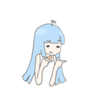 My Natural cute girlfriend（個別スタンプ：7）