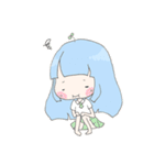My Natural cute girlfriend（個別スタンプ：32）