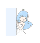 My Natural cute girlfriend（個別スタンプ：33）